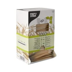 PAPSTAR 12000 Zahnstocher, Holz Gehüllt "pure" Rund 6,5 Cm "www.PAPSTAR.com" -Papstar 0292f9b6 df41 4a8d a1b3 0363333655ad 2