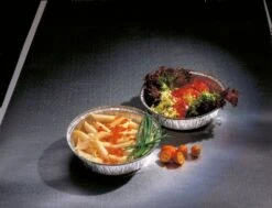 PAPSTAR 25 Schalen, Alu + Dom-Deckel Rund 770 Ml Ø 18,2 Cm · 8 Cm -Papstar 030cfa44 5c4d 4c8e 9bbf 9f06048cad6b