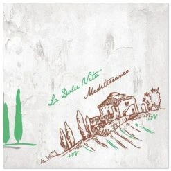 PAPSTAR 250 Servietten "ROYAL Collection" 1/4-Falz 40 Cm X 40 Cm "Grief"