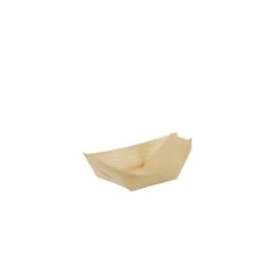 PAPSTAR 50 Fingerfood - Schalen, Holz "pure" 14 Cm X 8,2 Cm "Schiffchen" -Papstar 0de65ded 4193 4f3b 989f aa7de9634275