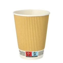 PAPSTAR 500 Trinkbecher, Pappe 0,2 L Ø 8 Cm · 9 Cm Ripple Wall -Papstar 129672f6 90dd 474b 942c 6cf0f18ceda2 5