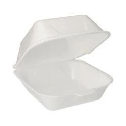 PAPSTAR 100 Hamburger-Boxen Mit Klappdeckel, XPS 7,5 Cm X 12 Cm X 12 Cm Weiss -Papstar 1b6944d6 3bcd 4625 915c bdc25eda1d22