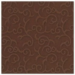 PAPSTAR 250 Servietten "ROYAL Collection" 1/4-Falz 40 Cm X 40 Cm Braun "Casali"