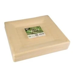 PAPSTAR 50 Teller, Zuckerrohr "pure" Eckig 26 Cm X 26 Cm Natur 13 PAPSTAR 50 Teller, Zuckerrohr "pure" Eckig 26 Cm X 26 Cm Natur -Papstar 1d170585 6557 4627 8dc2 305ed69a8c2b