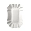 PAPSTAR 1500 Schalen, Pappe "pure" Eckig 9 Cm X 14 Cm X 3 Cm Weiss