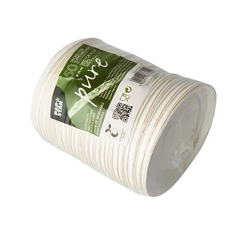 PAPSTAR 400 Deckel Für Suppenbecher, Zuckerrohr "pure" Ø 10 Cm Weiss 6 PAPSTAR 400 Deckel Für Suppenbecher, Zuckerrohr "pure" Ø 10 Cm Weiss – Bild 6