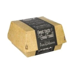 PAPSTAR 400 Burgerboxen, Pappe "pure" 7 Cm X 12,5 Cm X 12,5 Cm "Good Food" Groß -Papstar 29c631db 2398 4b85 94d9 a33989cf856d