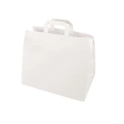 PAPSTAR 400 Tragetaschen, Papier 28 Cm X 22 Cm X 10 Cm Weiss Mit Tragegriff -Papstar 2c247284 0af3 4da2 80d3 cbaeacca39b2 1