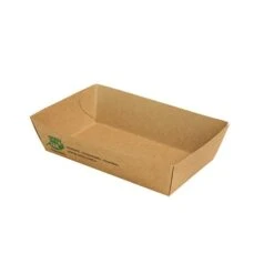 PAPSTAR 80 Snacktrays, Pappe "pure" 3,5 Cm X 7 Cm X 9 Cm Braun "100% Fair" Klein -Papstar 31b664b9 bd9d 4a5b 8e0b 7a92c172e87f