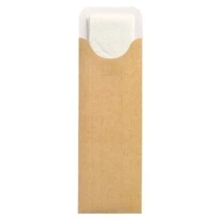 PAPSTAR 500 Bestecktaschen 23,5 Cm X 7,3 Cm Natur Inkl. Weißer Serviette 40 X 40 Cm 2-lag. 12 PAPSTAR 500 Bestecktaschen 23,5 Cm X 7,3 Cm Natur Inkl. Weißer Serviette 40 X 40 Cm 2-lag. -Papstar 34354577 66f0 477d 8128 4b5240d8cf03