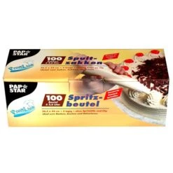 PAPSTAR 1500 Spritzbeutel 0,4 L 30,5 Cm X 16,2 Cm Transparent -Papstar 365d2d88 4190 46a5 a8ff cc42aed1b1e0 2