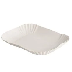 PAPSTAR 250 Schalen, Pappe "pure" Eckig 13 Cm X 17,5 Cm X 3 Cm Weiss -Papstar 3febb3b3 47c5 462e 8d0c 193ee75312c0