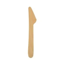 PAPSTAR 500 Messer, Holz "pure" 16,5 Cm Einzeln Verpackt In Papierbeutel -Papstar 410dddc2 ae92 4f77 b71e b276c702427f