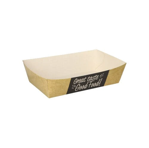 PAPSTAR 600 Pommes-Frites-Trays "pure" 3,5 Cm X 7 Cm X 12 Cm "Good Food" Mittel 1 PAPSTAR 600 Pommes-Frites-Trays "pure" 3,5 Cm X 7 Cm X 12 Cm "Good Food" Mittel