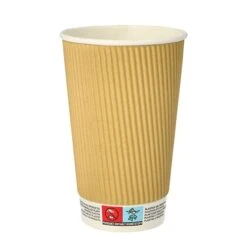 PAPSTAR 500 Trinkbecher, Pappe 0,1 L Ø 6 Cm · 6 Cm Ripple Wall -Papstar 48e96b8e b2a9 4aba 8f84 e8cf5863a4b3 1