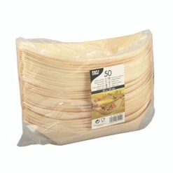 PAPSTAR 50 Fingerfood - Schalen, Holz "pure" 25 Cm X 10 Cm "Schiffchen" -Papstar 493e645d a376 4660 bf09 186d190b257c