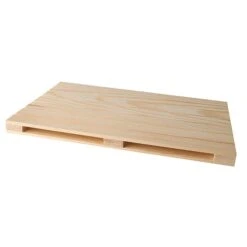PAPSTAR 10 Tray Für Fingerfood, Holz 2 Cm X 20 Cm X 30 Cm