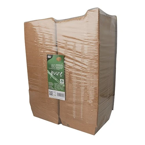 PAPSTAR 80 Burgerboxen, Pappe 7 Cm X 12,5 Cm X 12,5 Cm Braun "100% Fair" Groß 7 PAPSTAR 80 Burgerboxen, Pappe 7 Cm X 12,5 Cm X 12,5 Cm Braun "100% Fair" Groß – Bild 7