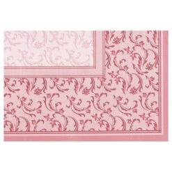 PAPSTAR 12 Mitteldecken, Stoffähnlich, PV-Tissue "ROYAL Collection Plus" 100 Cm X 100 Cm Bordeaux "Damascato -Papstar 564ce283 2012 499d 9b27 8cb3efd1c69d
