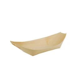 PAPSTAR 50 Fingerfood - Schalen, Holz "pure" 25 Cm X 10 Cm "Schiffchen" -Papstar 5708c94e 91fd 49ca 9354 57d43b72d9b1 7