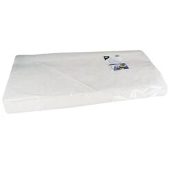 PAPSTAR 250 Blatt Papiertischtuch Mit Damastprägung Eckig 70 Cm X 60 Cm Weiss