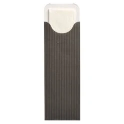 PAPSTAR 500 Bestecktaschen 23,5 Cm X 7,3 Cm Anthrazit "Lines" Inkl. Weißer Serviette 40 X 40 Cm 2-lag. -Papstar 5c9d45e9 bd2f 4e21 880a abea372cd9b3