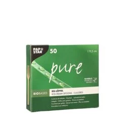 PAPSTAR 50 Eislöffel, Bambus "pure" 9,2 Cm -Papstar 5f5f5dd5 31d6 4db1 a203 f32469f36a0b