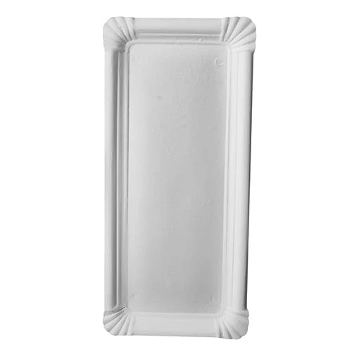PAPSTAR 250 Teller, Pappe "pure" Eckig 11 Cm X 17,5 Cm Weiss 4 PAPSTAR 250 Teller, Pappe "pure" Eckig 11 Cm X 17,5 Cm Weiss – Bild 4