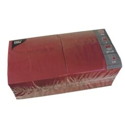 1000 Servietten, 3-lagig 1/4-Falz 40 Cm X 40 Cm Rot -Papstar 615780ae 872f 4cf8 8758 012ed7d686f1