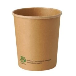 PAPSTAR 25 Suppenbecher, Pappe Rund 470 Ml Ø 9,8 Cm · 10 Cm Braun -Papstar 6b4fd06d e70c 4b08 a65b 0f7af35bb82b 2