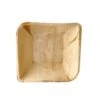 PAPSTAR 100 Schalen, Palmblatt "pure" Eckig 300 Ml 14 Cm X 14 Cm X 4,5 Cm