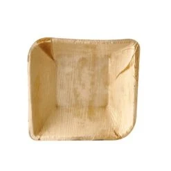 PAPSTAR 250 Schalen, Palmblatt "pure" Eckig 6 Cm X 6 Cm X 1,3 Cm -Papstar 6dd66cec 382d 40a1 82ea d187226db25e 4