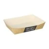 PAPSTAR 400 Snacktrays, Pappe "pure" 4 Cm X 11 Cm X 16 Cm "Good Food"