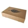 PAPSTAR 10 Transport- Und Catering-Kartons, Pappe "pure" 8 Cm X 46,4 Cm X 31,3 Cm Braun "100% Fair" Mit Sich