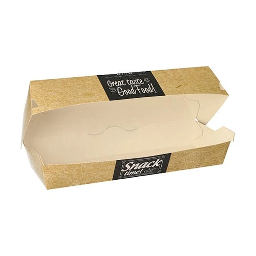PAPSTAR 300 Baguetteboxen, Pappe "pure" 6,2 Cm X 7,5 Cm X 21 Cm "Good Food" 1 PAPSTAR 300 Baguetteboxen, Pappe "pure" 6,2 Cm X 7,5 Cm X 21 Cm "Good Food"