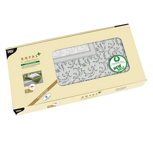 PAPSTAR 12 Mitteldecken, Stoffähnlich, PV-Tissue "ROYAL Collection Plus" 100 Cm X 100 Cm Nektarine "Damascat 5 PAPSTAR 12 Mitteldecken, Stoffähnlich, PV-Tissue "ROYAL Collection Plus" 100 Cm X 100 Cm Nektarine "Damascat – Bild 5