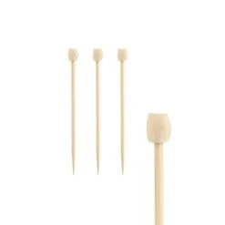 PAPSTAR 1000 Fingerfood - Spieße, Bambus "pure" Ø 2,5 Mm · 10 Cm -Papstar 7e157eb4 3209 47c0 9f08 36cf53469b54