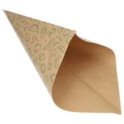 PAPSTAR 1000 Spitztüten, Kraftpapier 52,5 Cm X 37 Cm X 37 Cm Braun "Fruits & Vegs" Füllinhalt 1500 G -Papstar 87e8f1b3 76ae 485f 8379 160df8df7bf7