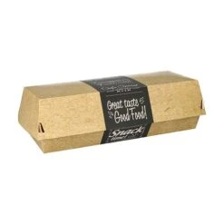 PAPSTAR 50 Baguetteboxen, Pappe "pure" 6,2 Cm X 7,5 Cm X 21 Cm "Good Food" -Papstar 8b4f5b5a bbe6 42c3 93a7 677c832b4938