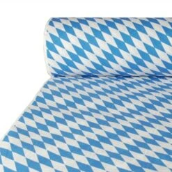 PAPSTAR Papiertischtuch Mit Damastprägung 50 M X 1 M "Bayrisch Blau"