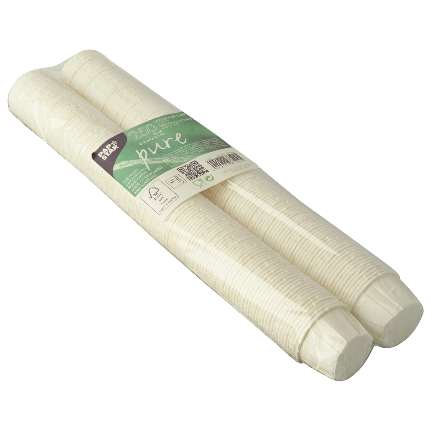 1250x BIO Dressingbecher Aus Papier FSCR-zertifiziert 35 Ml Weiss 7 1250x BIO Dressingbecher Aus Papier FSCR-zertifiziert 35 Ml Weiss – Bild 7