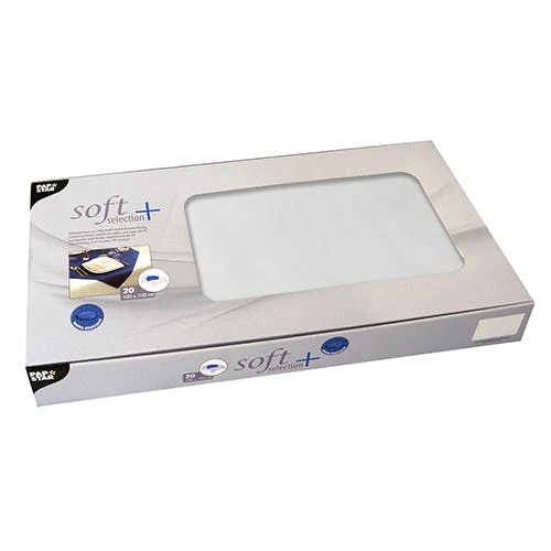 PAPSTAR 20 Mitteldecken, Stoffähnlich, Vlies "soft Selection Plus" 100 Cm X 100 Cm Champagner 2 PAPSTAR 20 Mitteldecken, Stoffähnlich, Vlies "soft Selection Plus" 100 Cm X 100 Cm Champagner – Bild 2