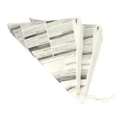 PAPSTAR 1000 Spitztüten, Pergament-Ersatz 32,5 Cm X 23 Cm X 23 Cm "Newsprint" Füllinhalt 250 G, Fettdicht -Papstar 9c5c7fb8 6ec7 4170 a7c5 6cc10ace3c0c