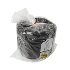 PAPSTAR 50 Salatschalen, PP 600 Ml 3,5 Cm X 18 Cm X 18 Cm Schwarz -Papstar a2cf3e87 fa28 4ee0 93c8 c43d10cefa4e