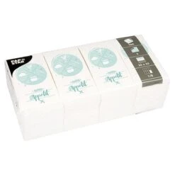 PAPSTAR 2000 Servietten, 2-lagig 1/8-Falz 40 Cm X 40 Cm Weiss -Papstar a7622558 0938 4570 9932 01c8ff773f90