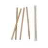 PAPSTAR 1000 Rührstäbchen, Holz "pure" 14 Cm X 6 Mm Einzeln Gehüllt