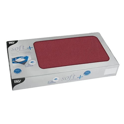 PAPSTAR 20 Mitteldecken, Stoffähnlich, Vlies "soft Selection Plus" 100 Cm X 100 Cm Weiss 5 PAPSTAR 20 Mitteldecken, Stoffähnlich, Vlies "soft Selection Plus" 100 Cm X 100 Cm Weiss – Bild 5