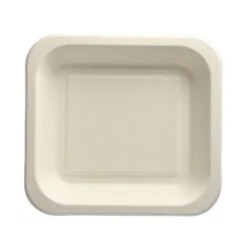 PAPSTAR 50 Siegelschalen, Zuckerrohr 1400 Ml 4,2 Cm X 24,5 Cm X 26,5 Cm Weiss