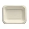 PAPSTAR 100 Siegelschalen, Zuckerrohr 900 Ml 4,2 Cm X 18,5 Cm X 23,5 Cm Weiss