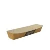 PAPSTAR 50 Snacktrays, Pappe "pure" 3,5 Cm X 3,3 Cm X 18,5 Cm "Good Food"